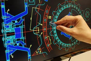 viewing protoype of part on computer